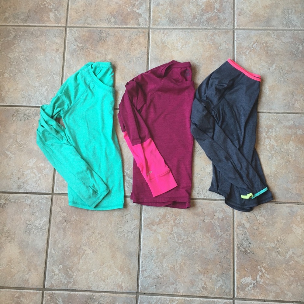 Girls Large Dri-fit shirt lot